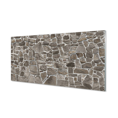 Glass print Stone wall tiles