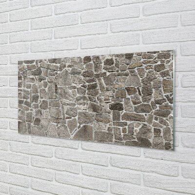 Glass print Stone wall tiles