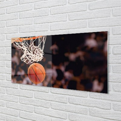 Glass print Basketball