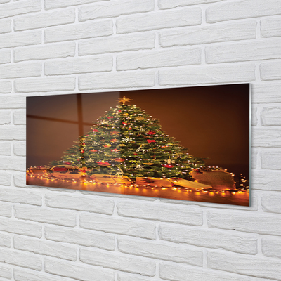 Glass print Christmas lights decoration gifts