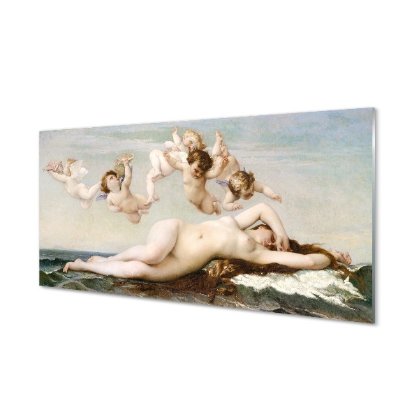 Glass print Birth of venus