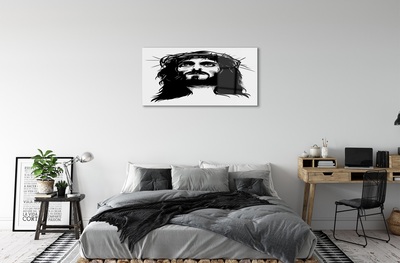 Glass print Illustration of jesus