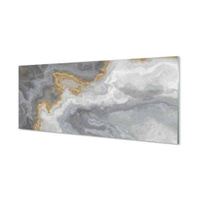 Glass print Stone marble stains