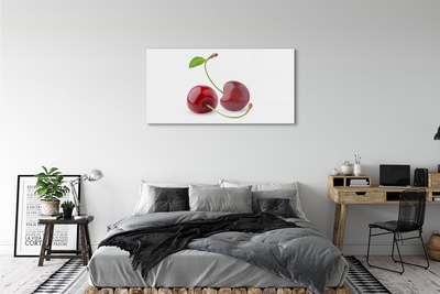 Glass print Cherries