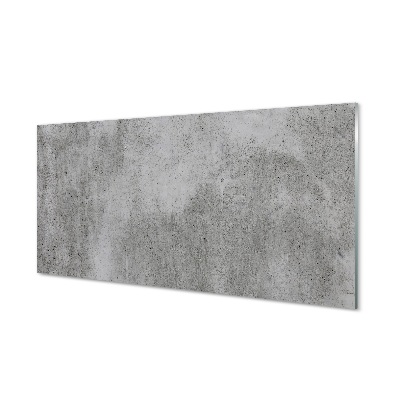 Glass print Stone concrete wall