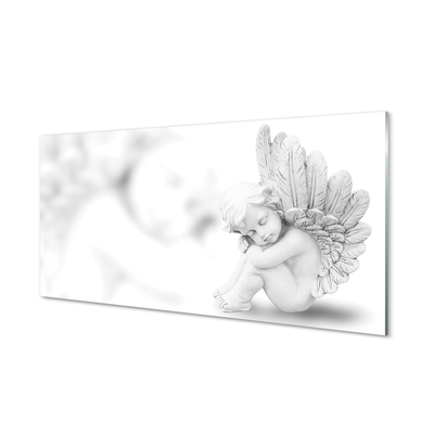Glass print Sleeping angel