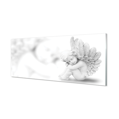 Glass print Sleeping angel
