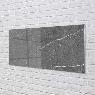 Glass print Marble stone wall