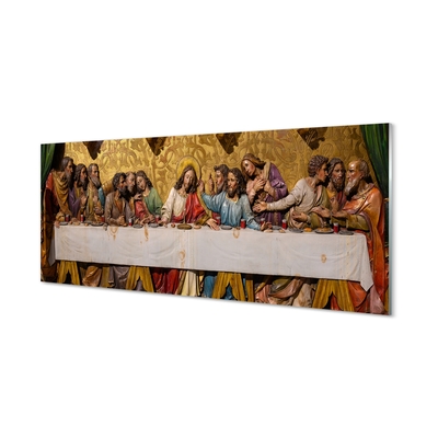 Glass print The last supper