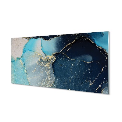 Glass print Marble stone abstract