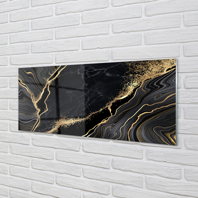 Glass print Marble stone abstract