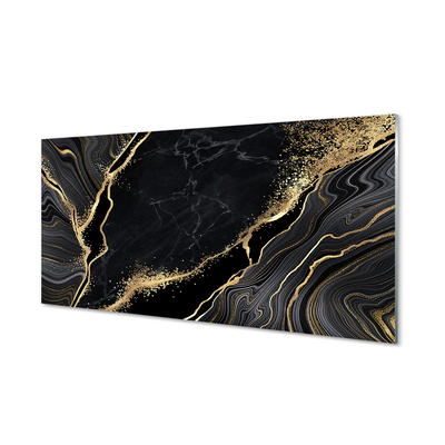 Glass print Marble stone abstract