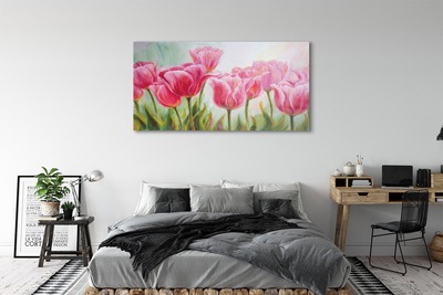 Glass print Tulips pictures