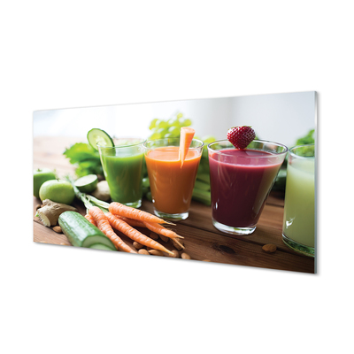 Glass print Vegetable cocktails