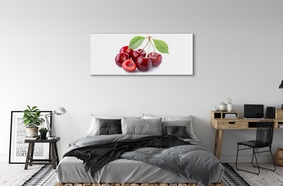 Glass print Cherries