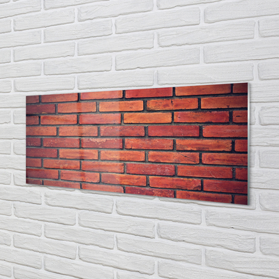 Glass print Stone brick wall