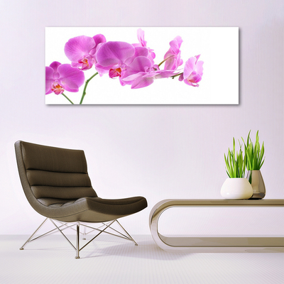 Glass Print Flowers floral pink