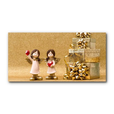 Glass Print Holy Angels Christmas Gifts