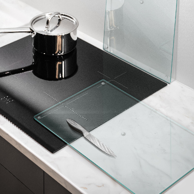 Kitchen worktop saver transparent