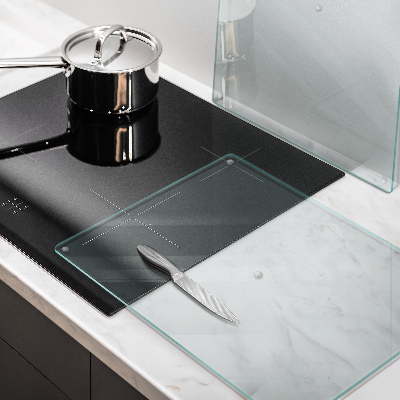 Kitchen worktop saver transparent