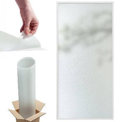 Privacy window film frosted