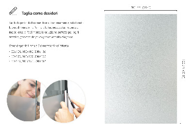 Privacy window film frosted