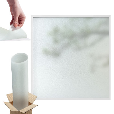 Privacy window film frosted
