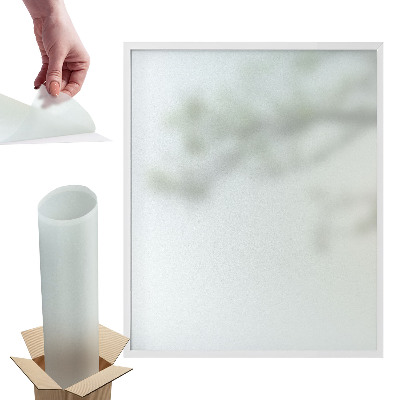 Privacy window film frosted