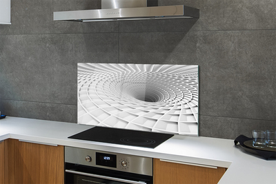 Kitchen Splashback 3D geometric hopper