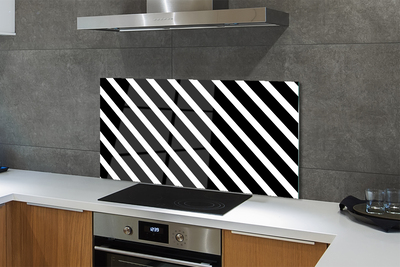 Kitchen Splashback zebra crossing