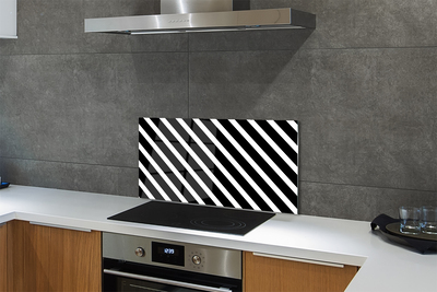 Kitchen Splashback zebra crossing