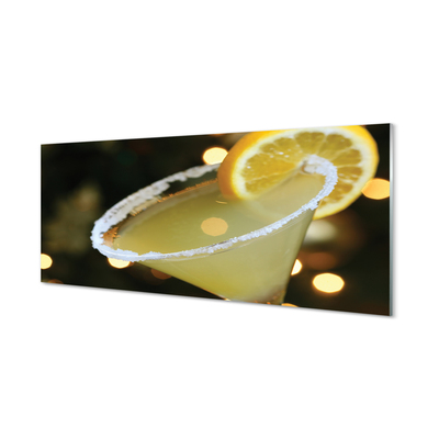 Kitchen Splashback lemon cocktail