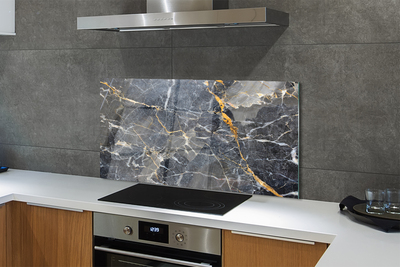 Kitchen Splashback Marble stone wall