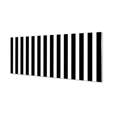 Kitchen Splashback geometric stripe