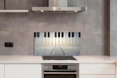 Kitchen Splashback piano keys