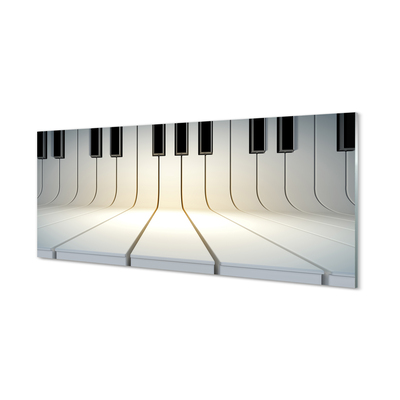 Kitchen Splashback piano keys