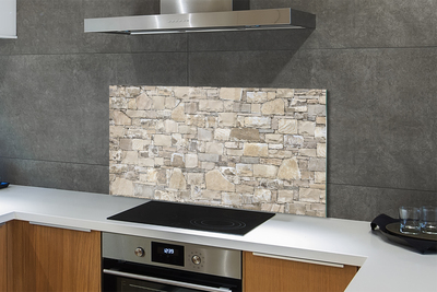 Kitchen Splashback Wall stone wall