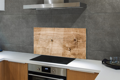 Kitchen Splashback Wood Grain Plank
