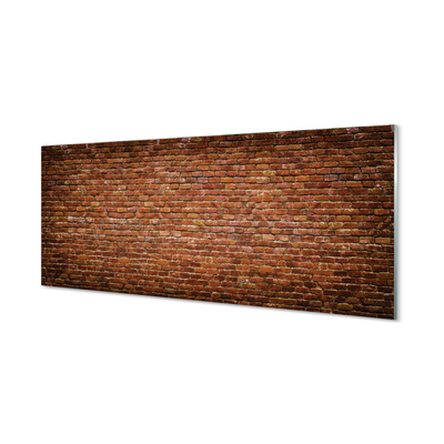 Kitchen Splashback Vintage brick wall