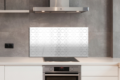 Kitchen Splashback The outlines of polygons