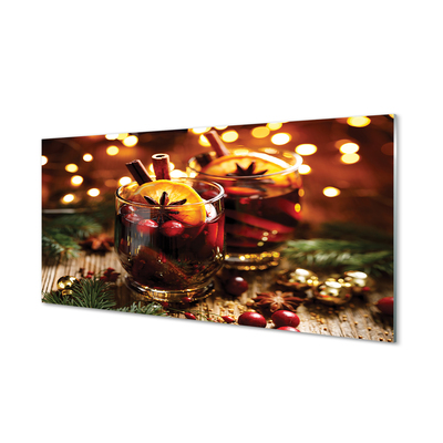 Kitchen Splashback Cinnamon tea winter