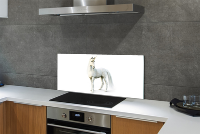 Kitchen Splashback white unicorn