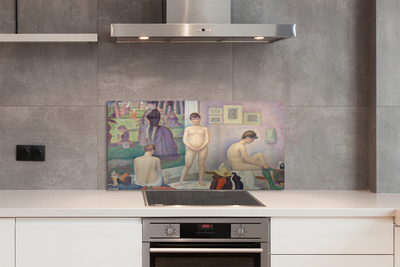 Kitchen Splashback Art painted models