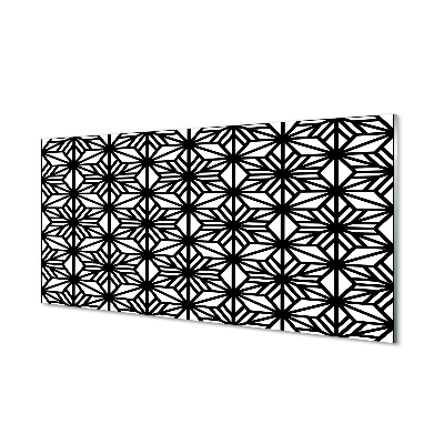 Kitchen Splashback floral geometric patterns