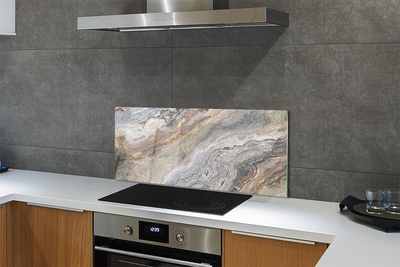 Kitchen Splashback Onyx stone structure