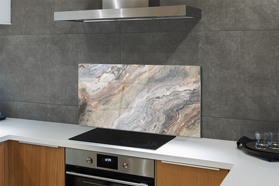 Kitchen Splashback Onyx stone structure