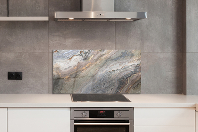 Kitchen Splashback Onyx stone structure