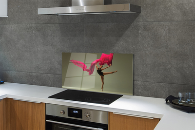 Kitchen Splashback Pink Ballerina equipment