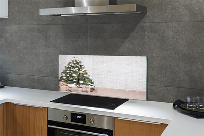 Kitchen Splashback Christmas tree decoration gifts