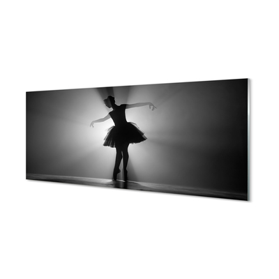 Kitchen Splashback gray background Ballerina